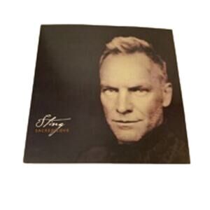 Sting Sacred Love 2003 Album Promo Poster 12x12 Vintage Music Art Print